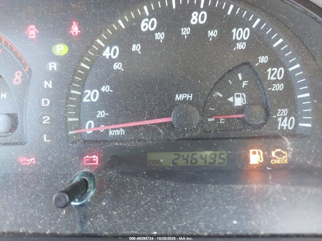 46398724 :رقم المزاد ، 4T1BF30K13U036704 vin ، 2003 Toyota Camry Xle V6 مزاد بيع