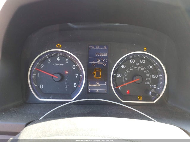 2010 Honda Cr-v Exl მანქანა იყიდება აუქციონზე, vin: 5J6RE4H74AL019890, აუქციონის ნომერი: 46398728