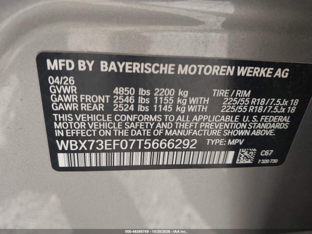 WBX73EF07T5666292 BMW X1 Xdrive28i