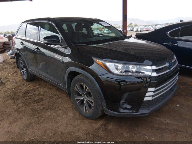 Aukcja sprzedaży 2018 Toyota Highlander Hybrid Le, vin: 5TDBGRFH7JS039026, numer aukcji: 46398905