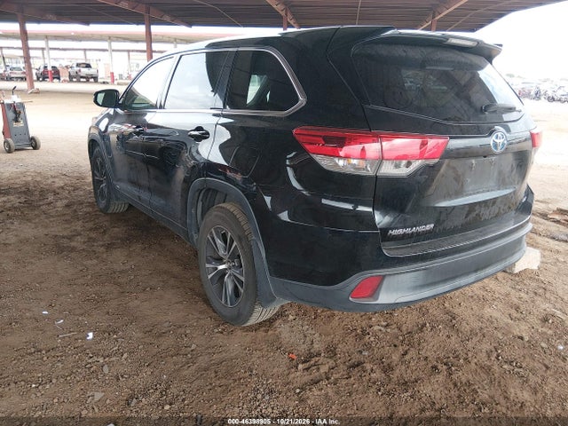 Aukcja sprzedaży 2018 Toyota Highlander Hybrid Le, vin: 5TDBGRFH7JS039026, numer aukcji: 46398905