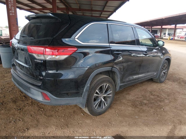 Aukcja sprzedaży 2018 Toyota Highlander Hybrid Le, vin: 5TDBGRFH7JS039026, numer aukcji: 46398905
