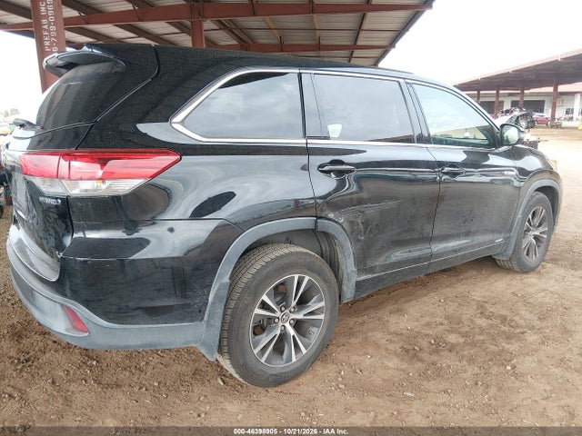 Aukcja sprzedaży 2018 Toyota Highlander Hybrid Le, vin: 5TDBGRFH7JS039026, numer aukcji: 46398905