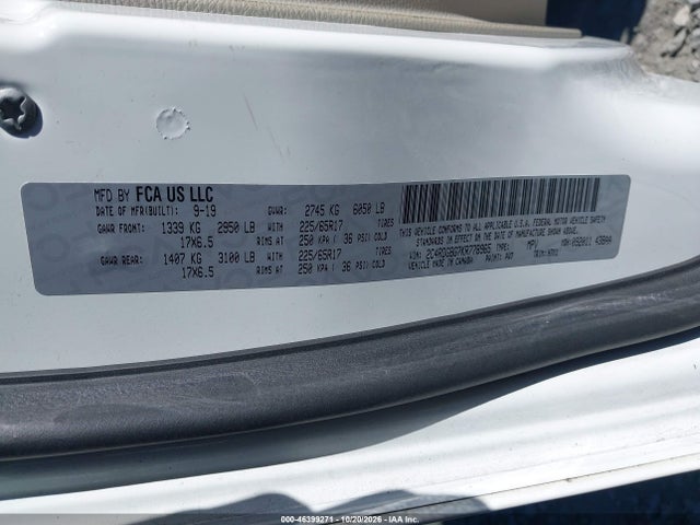 Продаж на аукціоні авто 2019 Dodge Grand Caravan Se, vin: 2C4RDGBG7KR778965, номер лоту: 46399271