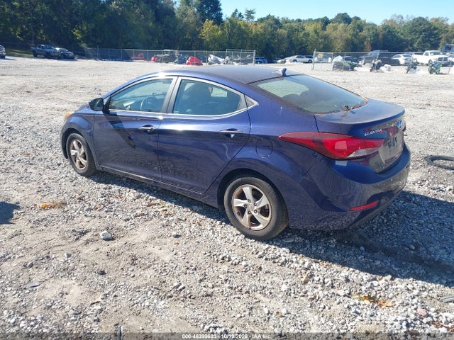 Продаж на аукціоні авто 2014 Hyundai Elantra Se, vin: 5NPDH4AE8EH468760, номер лоту: 46399603