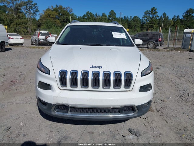 2016 Jeep Cherokee Limited მანქანა იყიდება აუქციონზე, vin: 1C4PJLDB8GW164855, აუქციონის ნომერი: 46399627