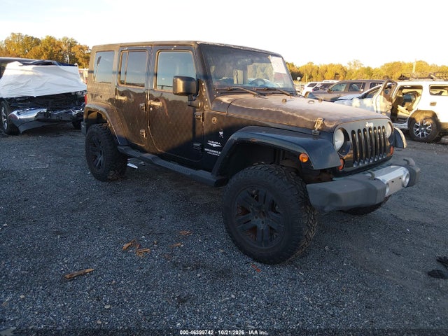 46399742 :رقم المزاد ، 1J4HA5H17AL137036 vin ، 2010 Jeep Wrangler Unlimited Sahara مزاد بيع