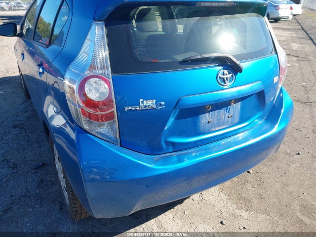 2012 Toyota Prius C Two მანქანა იყიდება აუქციონზე, vin: JTDKDTB33C1511495, აუქციონის ნომერი: 46399777