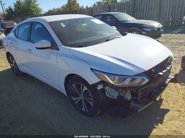 46399890 :رقم المزاد ، 3N1AB8CV2MY301355 vin ، 2021 Nissan Sentra Sv Xtronic Cvt مزاد بيع