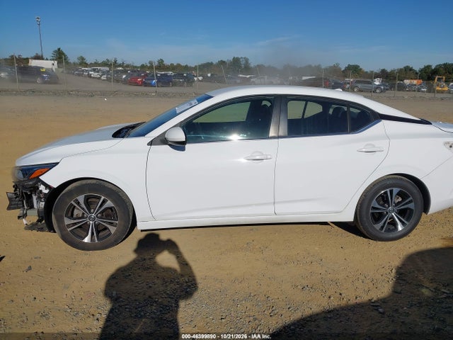 2021 Nissan Sentra Sv Xtronic Cvt მანქანა იყიდება აუქციონზე, vin: 3N1AB8CV2MY301355, აუქციონის ნომერი: 46399890
