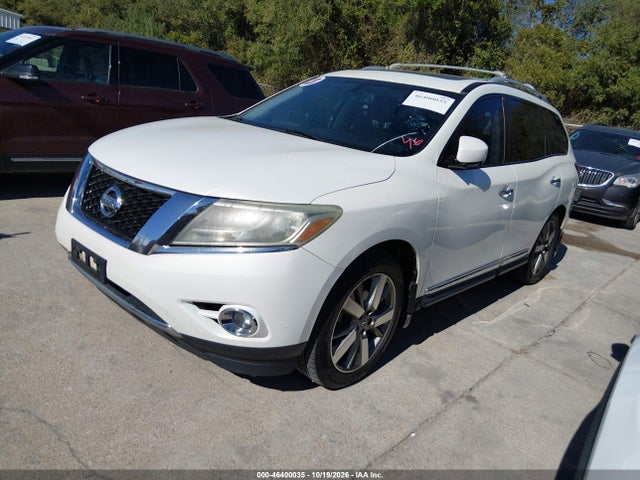 Продажа на аукционе авто 2014 Nissan Pathfinder Platinum, vin: 5N1AR2MN5EC710394, номер лота: 46400035