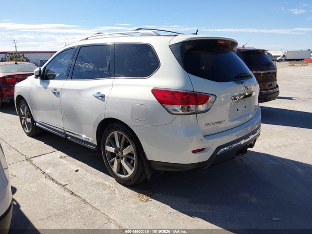 Продажа на аукционе авто 2014 Nissan Pathfinder Platinum, vin: 5N1AR2MN5EC710394, номер лота: 46400035