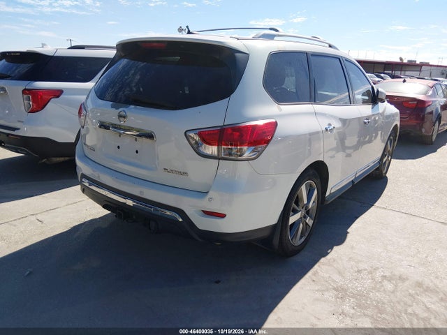 Продажа на аукционе авто 2014 Nissan Pathfinder Platinum, vin: 5N1AR2MN5EC710394, номер лота: 46400035