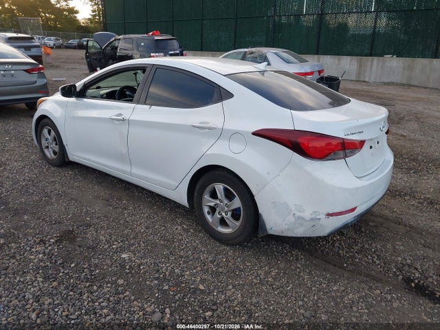 Продажа на аукционе авто 2015 Hyundai Elantra Se, vin: 5NPDH4AE9FH602774, номер лота: 46400297