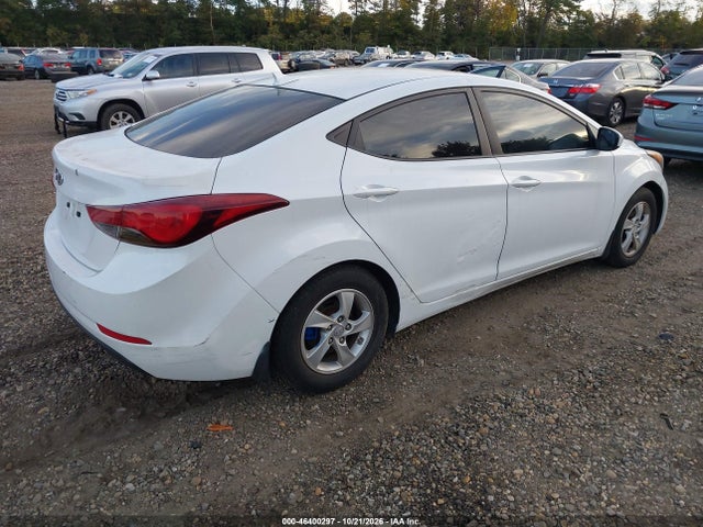 Продажа на аукционе авто 2015 Hyundai Elantra Se, vin: 5NPDH4AE9FH602774, номер лота: 46400297