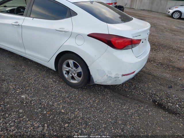 Продажа на аукционе авто 2015 Hyundai Elantra Se, vin: 5NPDH4AE9FH602774, номер лота: 46400297