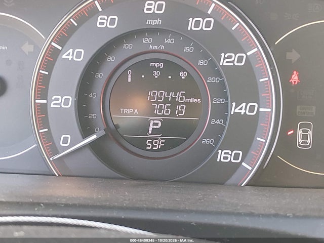 46400345 :رقم المزاد ، 1HGCR2F58DA097242 vin ، 2013 Honda Accord Sport مزاد بيع