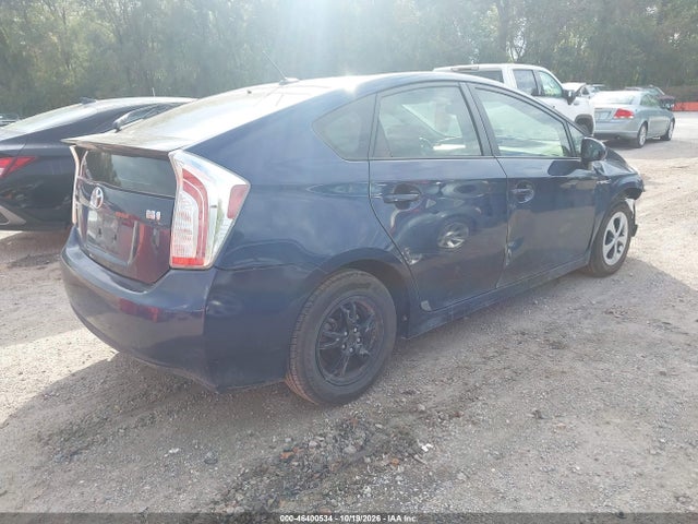 2014 Toyota Prius Four მანქანა იყიდება აუქციონზე, vin: JTDKN3DU3E1745027, აუქციონის ნომერი: 46400534