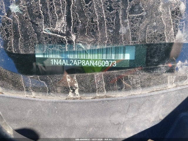 Продаж на аукціоні авто 2010 Nissan Altima 2.5 S, vin: 1N4AL2AP8AN460973, номер лоту: 46400632
