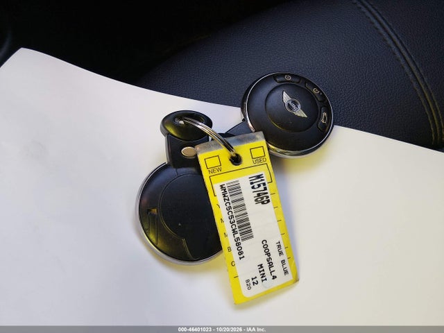 Aukcja sprzedaży 2012 Mini Cooper S Countryman, vin: WMWZC5C53CWL58081, numer aukcji: 46401023