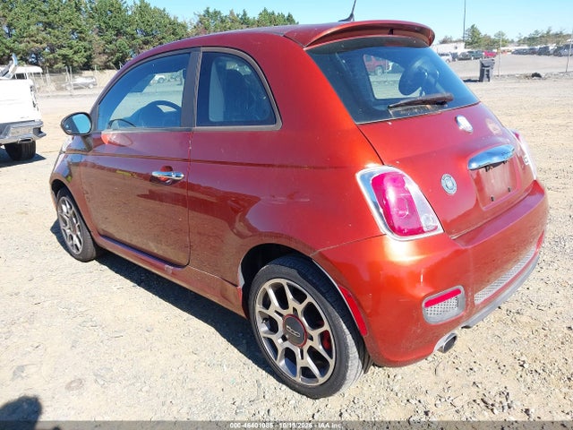 Продажа на аукционе авто 2012 Fiat 500 Sport, vin: 3C3CFFBR1CT382819, номер лота: 46401085