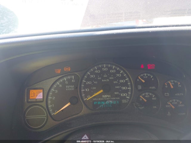 Aukcja sprzedaży 2001 Chevrolet Silverado 1500 Ls, vin: 1GCEC19VX1Z215920, numer aukcji: 46401272