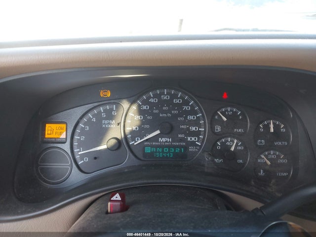 Продажа на аукционе авто 2002 Chevrolet Suburban 1500 Ls, vin: 1GNEC16Z62J124884, номер лота: 46401449