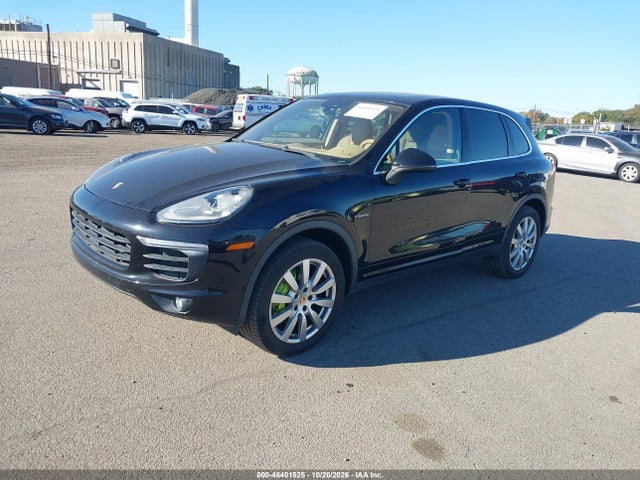 2016 Porsche Cayenne E-hybrid S მანქანა იყიდება აუქციონზე, vin: WP1AE2A26GLA62575, აუქციონის ნომერი: 46401525
