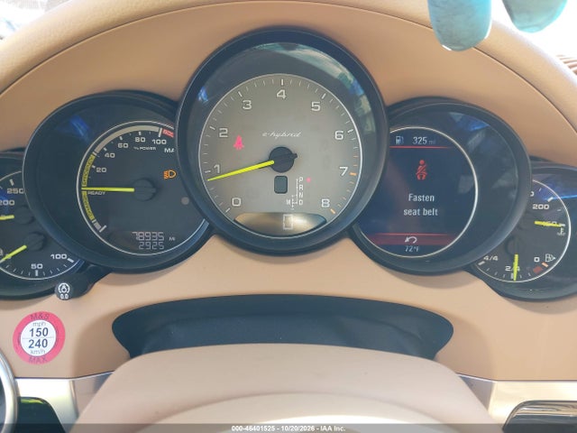 2016 Porsche Cayenne E-hybrid S მანქანა იყიდება აუქციონზე, vin: WP1AE2A26GLA62575, აუქციონის ნომერი: 46401525