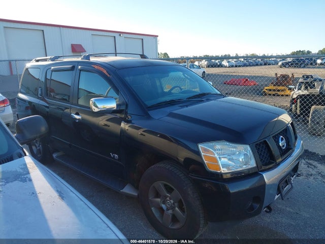 2005 Nissan Armada Se მანქანა იყიდება აუქციონზე, vin: 5N1AA08B45N719295, აუქციონის ნომერი: 46401570