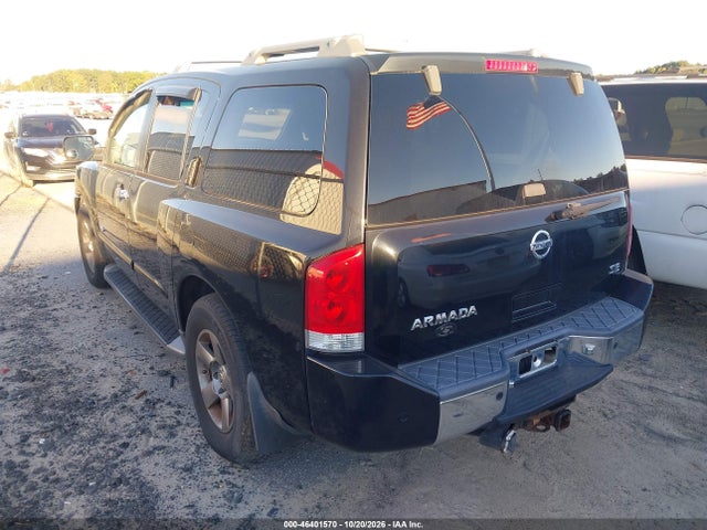 2005 Nissan Armada Se მანქანა იყიდება აუქციონზე, vin: 5N1AA08B45N719295, აუქციონის ნომერი: 46401570