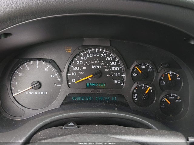 Продаж на аукціоні авто 2002 Chevrolet Trailblazer Ltz, vin: 1GNDT13S922369336, номер лоту: 46402865