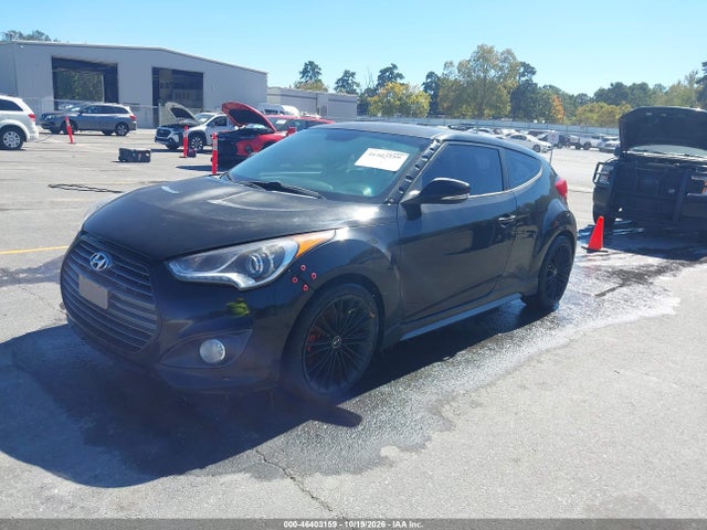 46403159 :رقم المزاد ، KMHTC6AE6DU165000 vin ، 2013 Hyundai Veloster Turbo W/black مزاد بيع