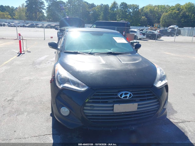 46403159 :رقم المزاد ، KMHTC6AE6DU165000 vin ، 2013 Hyundai Veloster Turbo W/black مزاد بيع