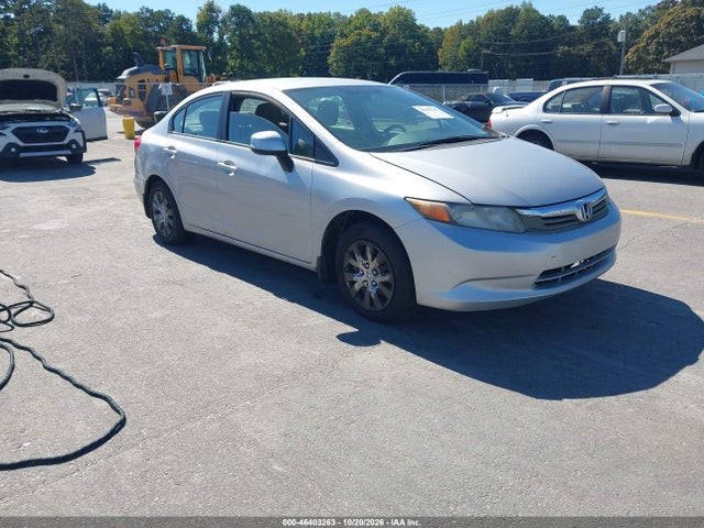 46403263 :رقم المزاد ، 19XFB2F56CE325623 vin ، 2012 Honda Civic Lx مزاد بيع