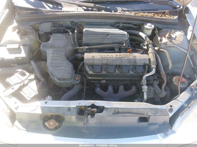46403418 :رقم المزاد ، 2HGES165X2H576798 vin ، 2002 Honda Civic Lx مزاد بيع
