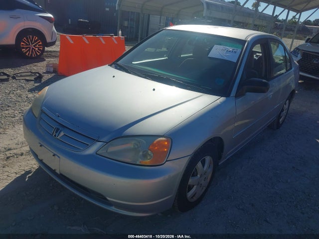 46403418 :رقم المزاد ، 2HGES165X2H576798 vin ، 2002 Honda Civic Lx مزاد بيع