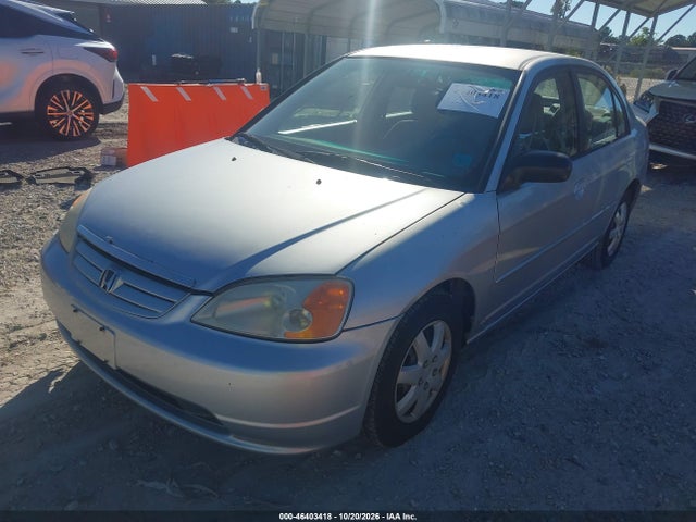 46403418 :رقم المزاد ، 2HGES165X2H576798 vin ، 2002 Honda Civic Lx مزاد بيع