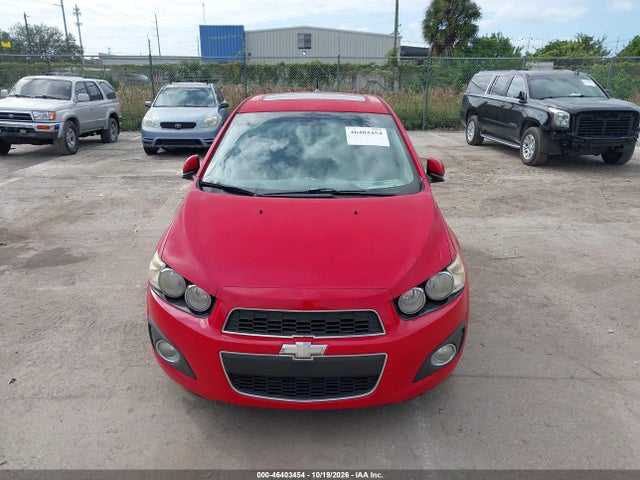 46403454 :رقم المزاد ، 1G1JF6SB9C4193470 vin ، 2012 Chevrolet Sonic 1lz مزاد بيع
