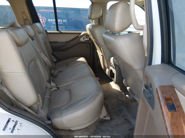 46403832 :رقم المزاد ، 5N1AR18W95C762334 vin ، 2005 Nissan Pathfinder Le مزاد بيع