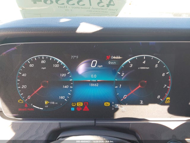 2023 Mercedes-benz E 350 4matic მანქანა იყიდება აუქციონზე, vin: W1KZF8EB0PB184374, აუქციონის ნომერი: 46404431
