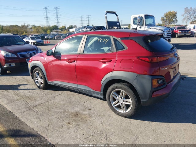 2019 Hyundai Kona Se მანქანა იყიდება აუქციონზე, vin: KM8K12AA9KU223542, აუქციონის ნომერი: 46404574