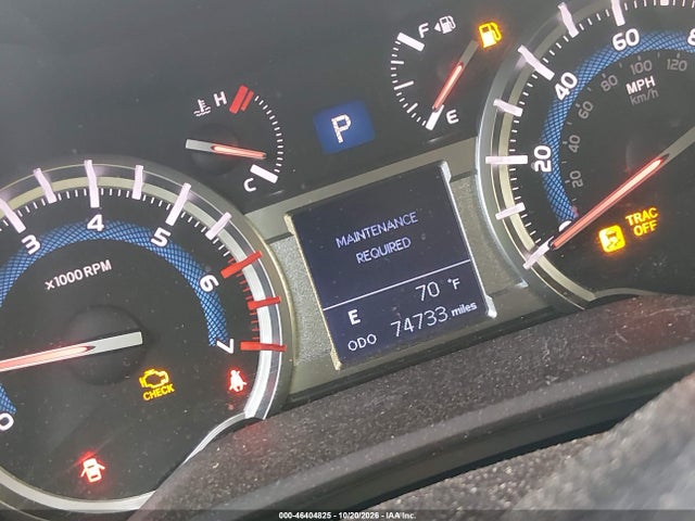46404825 :رقم المزاد ، JTEBU5JR1H5443095 vin ، 2017 Toyota 4runner Sr5 Premium مزاد بيع