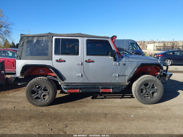 46405037 :رقم المزاد ، 1C4BJWFGXHL523890 vin ، 2017 Jeep Wrangler Unlimited Rubicon 4x4 مزاد بيع