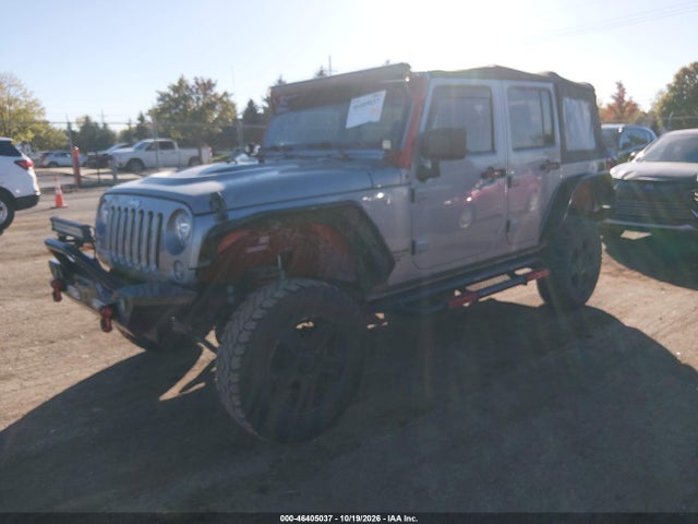 46405037 :رقم المزاد ، 1C4BJWFGXHL523890 vin ، 2017 Jeep Wrangler Unlimited Rubicon 4x4 مزاد بيع