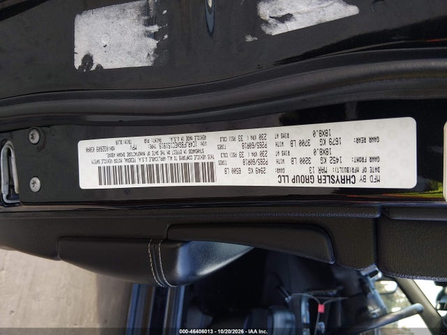 2014 Jeep Grand Cherokee Limited მანქანა იყიდება აუქციონზე, vin: 1C4RJFBGXEC151919, აუქციონის ნომერი: 46406013