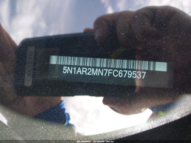 Aukcja sprzedaży 2015 Nissan Pathfinder Sl, vin: 5N1AR2MN7FC679537, numer aukcji: 46406587