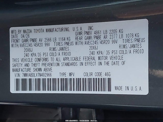 7MMVABDLXTN492966 Mazda Cx-50 2.5 S Premium