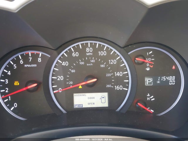 46406698 :رقم المزاد ، JN8AE2KP4C9031185 vin ، 2012 Nissan Quest Sl مزاد بيع