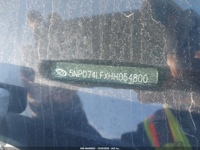 46406863 :رقم المزاد ، 5NPD74LFXHH054800 vin ، 2017 Hyundai Elantra Se مزاد بيع